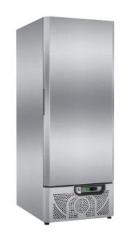 Gewerbetiefkühlschrank LF 620 INOX ECO POWER mit statischer Kühlung und zuschaltbarem Lüfter, für GN 2/1,