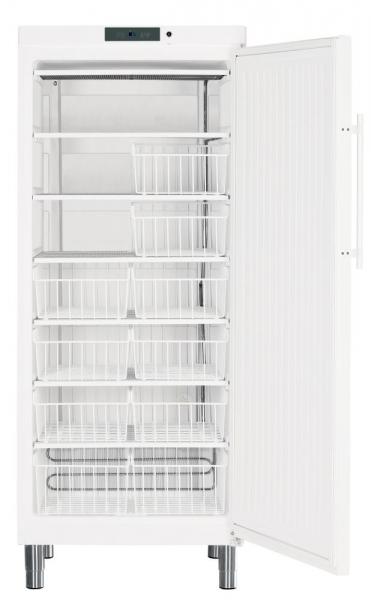 Gewerbetiefkühlschrank TK 520 W mit statischer Kühlung, in weiß